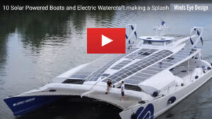 10 Solar Powered Boats and Electric Watercraft making a Splash 